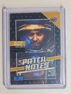 Parche 2023 Upper Deck Blizzard Legacy Collection Notes Starcraft II #PN-8 - Imagen 1 de 2