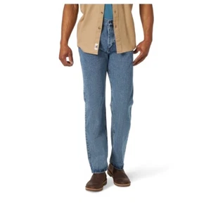 Wrangler Men's Five Star Blue Jeans Size 32x30 Regular Fit Denim 5 Pocket NWT - Picture 1 of 5