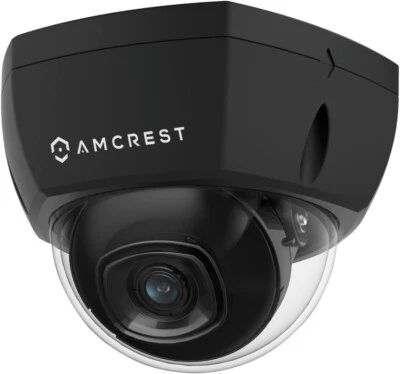 Câmera Amcrest 4K IP PoE UltraHD 8MP dome segurança garantia IP8M-2493EB-V2 - Imagem 1 de 4