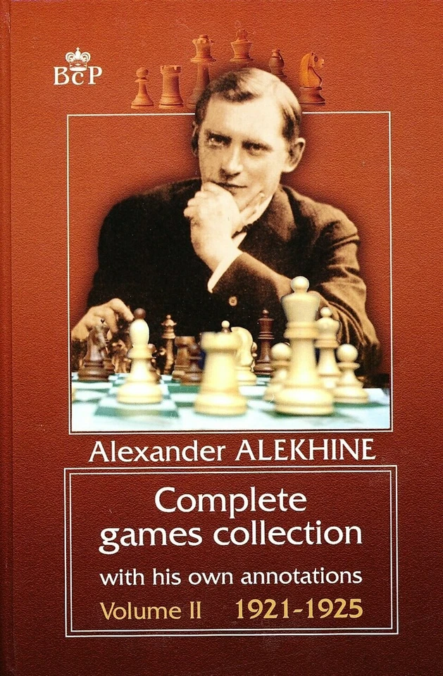 Alexander Alekhine - Complete Games Collection Vol 2 Hardcover NEW CHESS BOOK - Image 1 of 1