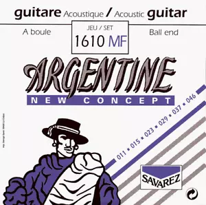 JEU DE CORDES GUITARE MANOUCHE ARGENTINE 1610MF light à boule - Imagen 1 de 1