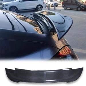 Carbon Fiber Rear Trunk Spoiler Wing Lip For Porsche Panamera 970 2012-2014 - Picture 1 of 7