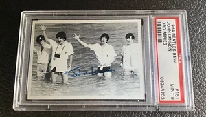 1964 Beatles B&W 3rd Series PSA 9 Paul McCartney John Lennon 151 Mint Card Topps - Picture 1 of 3