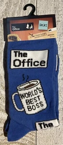 Calcetines The Office Print Novedad Crew - Para hombre Talla 6-12 - Imagen 1 de 2