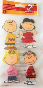 PEANUTS Charlie Brown Lucy Sally Linus Comic Strip EK Success Stickers - Picture 1 of 1