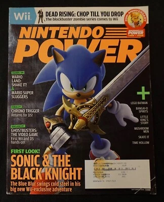 Nintendo Power Magazine # 232 September 2008 Wii Sonic, Mario, Chrono Trigger DS - Image 1 of 4