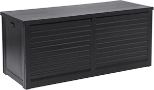 Outdoor Storage Box Container Cabinet Bench, 490L Extra Large Lockable Tool Toy - Picture 1 of 12