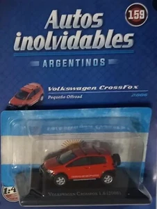 RARE MODEL VOLKSWAGEN CROSSFOX 1.6 2006 SCALE 1/43 SALVAT COLLECTION ARGENTINA - Picture 1 of 4