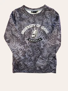 Idaho Vandals Shirt Kids Size YXS Black Under Armour Long Sleeve - Picture 1 of 4