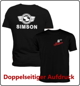 Simson S 51 - T-Shirt - doppelseitiger Druck - Bild 1 von 6