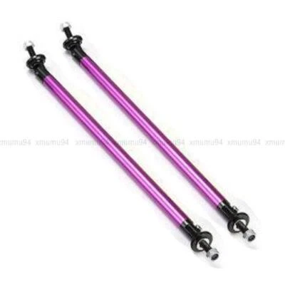200mm Adjustable Front Bumper Lip Splitter Steel Strut Rod Tie Support Bar Foto 1 de 4