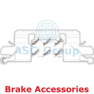 Apec BRAKING Pastiglie Freno Kit Montaggio Accessorio KIT1177 - Picture 1 of 1