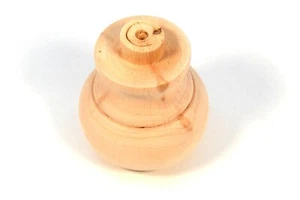 4xStück Holzmöbelfüße Holzbasis für Möbel & Schränke Durchmesser 75 mm Möbelfüße - Bild 1 von 5