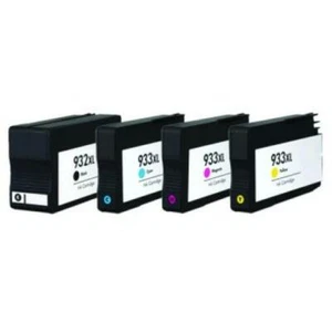 Pack 4 x Cartuchos de Tinta HP 932 XL y HP 933 XL Remanufacturados Compatible - Imagen 1 de 1