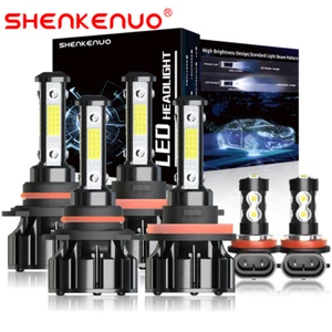 For Toyota Camry 2007-2014 Combo LED Headlight High Low Beam + Fog Light Bulbs - Picture 1 of 18