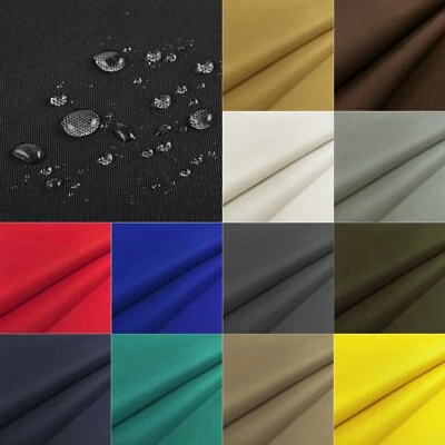 Tela de lona impermeable de 2 yardas 600 denier ignífuga para toldo exterior Foto 1 de 4