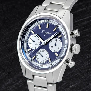 Sugess S442.05.S SWAN NECK DOMED Sapphire Chrono Mechanical Watch SEAGULL 1963 - Picture 1 of 13