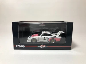 1/43 EBBRO Italya Porsche 935 1978 Fuji 500 millas Race blanco - Imagen 1 de 12