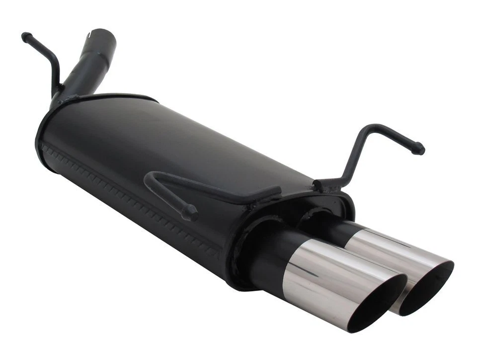 Silenziatore sportivo Novus per Opel Corsa C (C) 2 x 76 mm design MS - Immagine 1 di 1