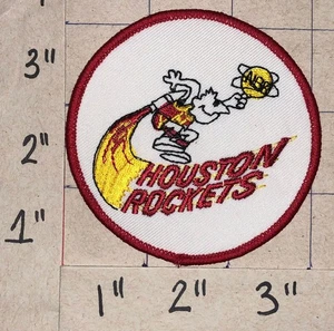 1 HOUSTON ROCKETS NBA BASKETBALL 3" ABA BASKETBALL WAPPEN PATCH - Bild 1 von 1