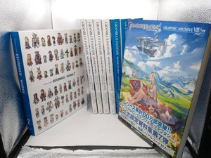 Granblue Fantasy GRAPHIC ARCHIVE & EXTRA &DEFORMED WORKS 8 Set Art Book No Code - Picture 1 of 4