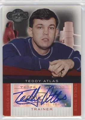2008 Topps Co-Signers Boxer Solo Sigs Teddy Atlas #SS-TA Auto - Image 1 of 2