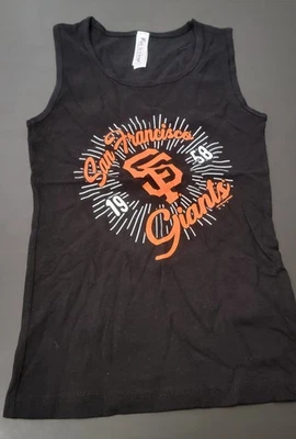 Camiseta sin mangas pequeña MLB San Francisco Giants para niñas Foto 1 de 4