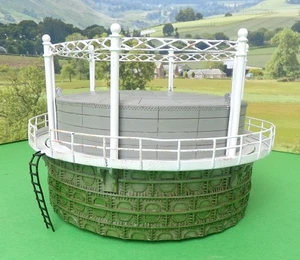 Hornby Skaledale R8737 Small Gasholder / Gasometer/ Gas storage tank OO gauge(v) - Picture 1 of 5
