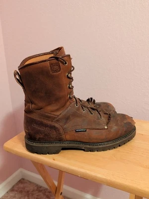 CAROLINA 8" Botas de Trabajo Impermeables Para Hombre Marrón - Serie 28 CA8028 **Talla 15 EE * Foto 1 de 4