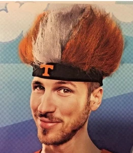 University of Tennessee VOLUNTEERS Fuzzy Head Perücke VOLS Kostüm - Bild 1 von 3