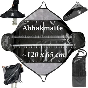 Abhakmatte mit Maßband und 120x65cm | Abhakmatte Raubfisch mit Griffen für und - Bild 1 von 6
