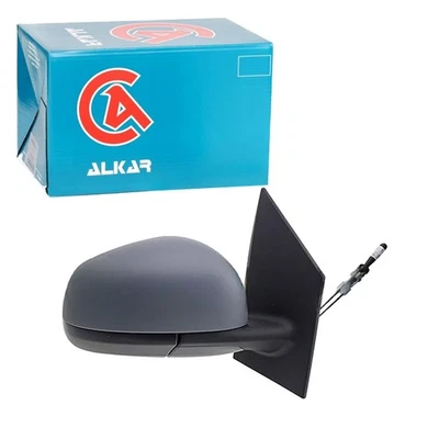 ALKAR Manuale Specchietto Laterale Convesso Primer Dx Adatto A per Smart Fortwo - Immagine 1 di 2