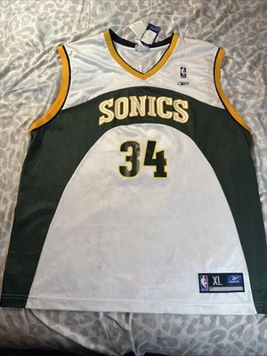 Camiseta deportiva vintage Reebok Seattle Sonics Ray Allen adulto XL. LEER DESCRIPCIÓN. Foto 1 de 4