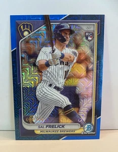 2024 Bowman Mega Box Chrome Blue Mojo Refractor /150 Sal Frelick #39 Rookie RC - Picture 1 of 3