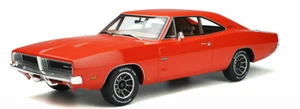 1969 Dodge Charger Hemir Orange Hazzard With Flag 1/12 - G060 OTTOMOBILE - Picture 1 of 4