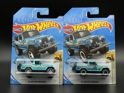 Hot Wheels Super Treasure Hunt '67 Jeepster Commando Baja Blazers W/ Free Reg - Image 1 of 4