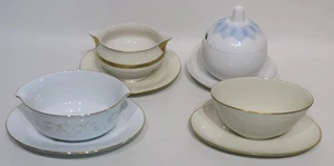 4 einzigartige Saucieren Porzellan Noritake, Laughlin, Meito (siehe Beschreibung) - Bild 1 von 9