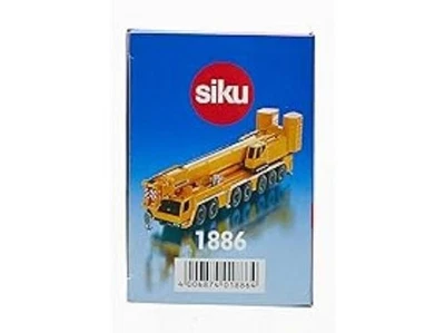 siku 1886, Liebherr Mobile Crane, 1:87, Metal,Plastic, Yellow, Movable parts - Image 1 of 4