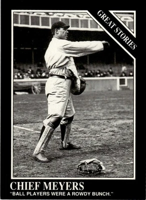 1991 Conlon Collection TSN Chief Meyers New York Giants #171 - Image 1 of 2