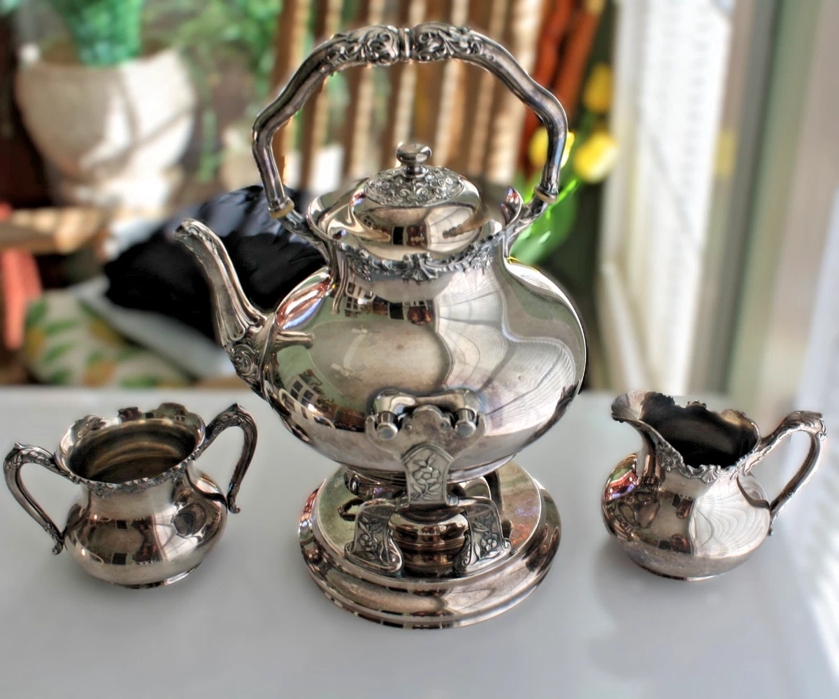 Reed & Barton Antique US Silver-Plated Teapots, Coffee Pots & Sets