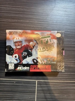 NFL QB Club 96 (SNES) Brand New Factory Sealed Steve Young - Image 1 of 4