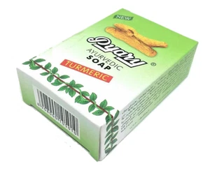 Pyary Sapone Ayurvedico Curcuma Naturale 75g Made In India - Foto 1 di 3