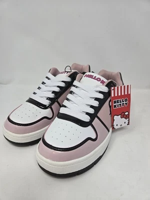 Hello Kitty by Sanrio Women's Pink Casual Court Sneakers, Sizes 7, Regular New - Image 1 of 4