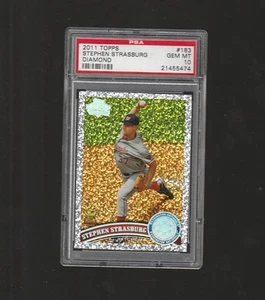 2011 Topps #183 Stephen Strasburg Diamond Anniversary SP PSA 10 Low Pop WS MVP - Picture 1 of 1