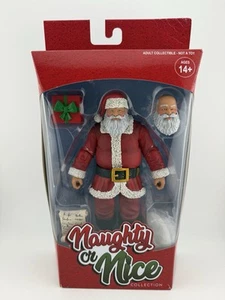 Classic Santa Clause Figure Fresh Monkey Fiction NAUGHTY OR NICE BBTS Exclusive - Picture 1 of 3