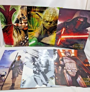 Star Wars Schulmappen 2 Taschenordner x6 Chewie Yoda Disney Innovativ - Bild 1 von 8