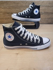 Converse Trainers Unisex UK Size 7 Chuck Taylor All Star Black High Skate Shoes - Picture 1 of 17