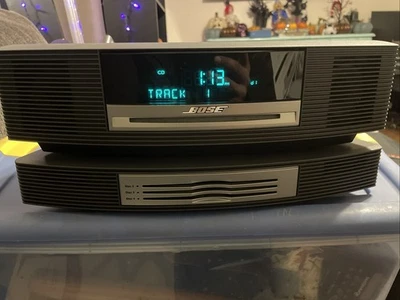 Bose Wave Music System AM/FM Radio Multi 3 Disc CD Changer w Remotes Works - Image 1 of 4