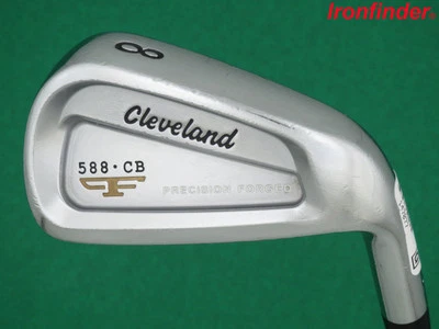 Cleveland 588 CB Precision Forged 8 Iron Steel Stiff S300 Shaft Mens Right Hand - Image 1 of 4