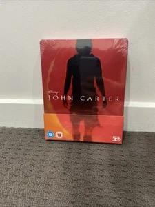 John Carter - Disney - Super Rare - New Sealed 3D Blu-Ray - Steelbook Edition - Picture 1 of 2
